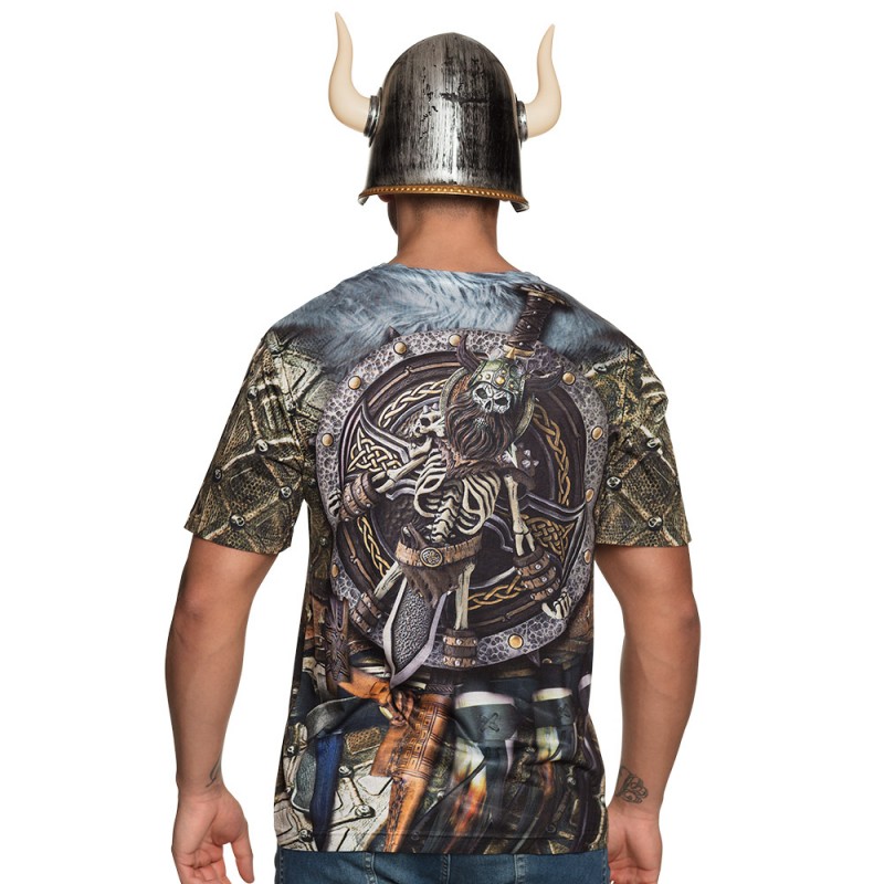 St. Fotorealistisch shirt Viking (XL)