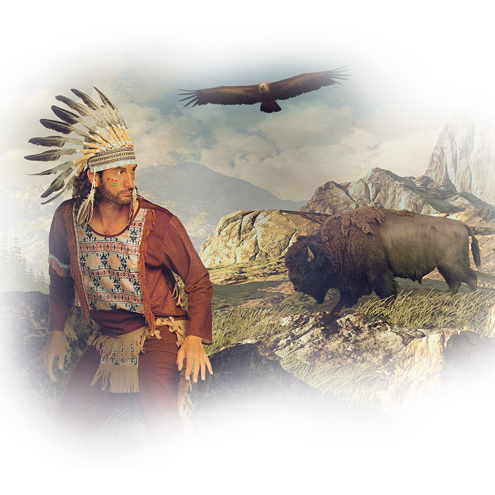 Volwassenenkostuum Great hawk (58/60)