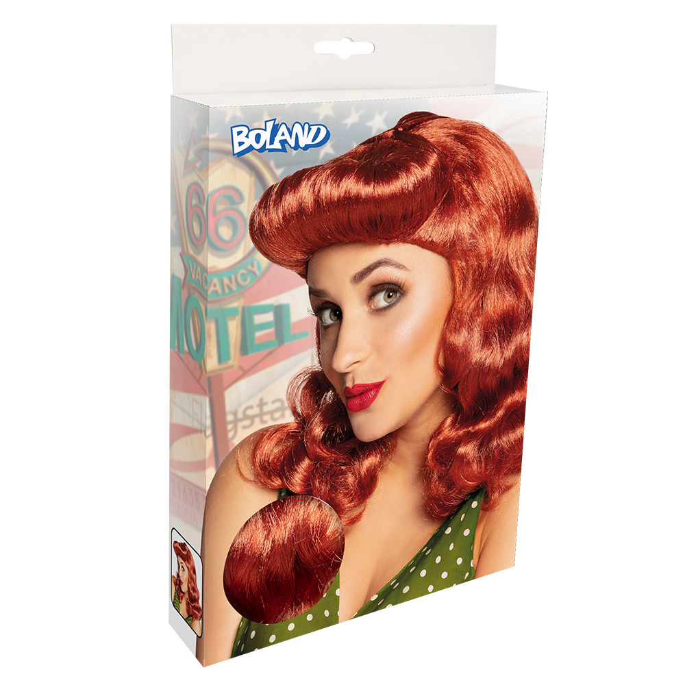 Pruik Pin-up