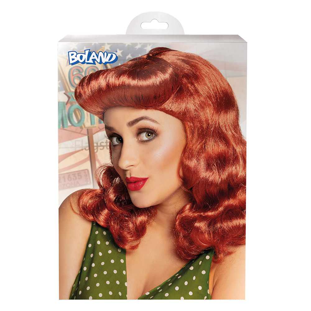 Pruik Pin-up