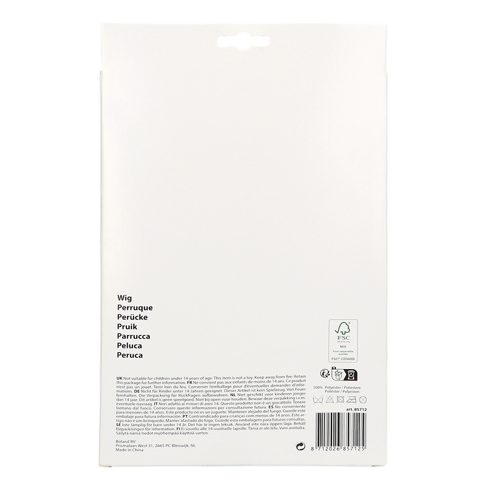 Pruik Magiër met baard