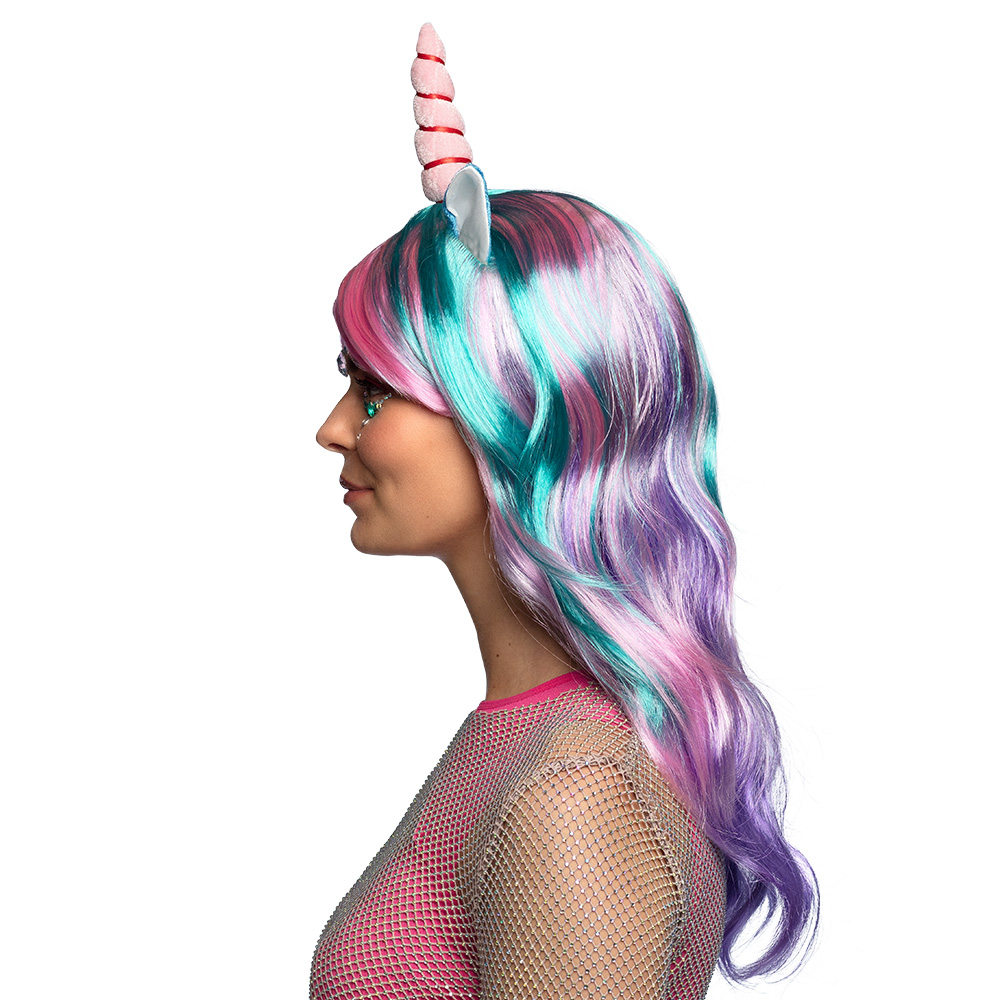 Pruik Eenhoorn Daydream UV