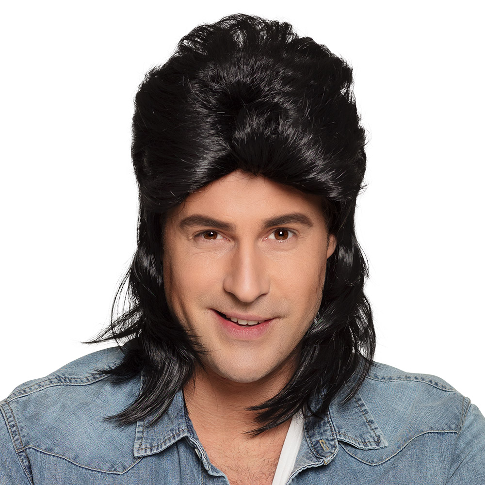 Pruik Jimmy zwart