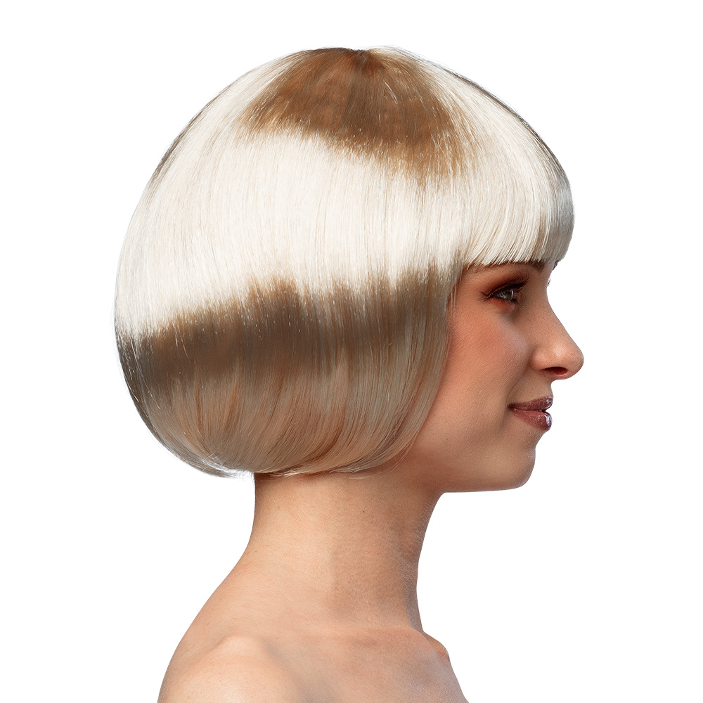 Pruik Cabaret platinumblond