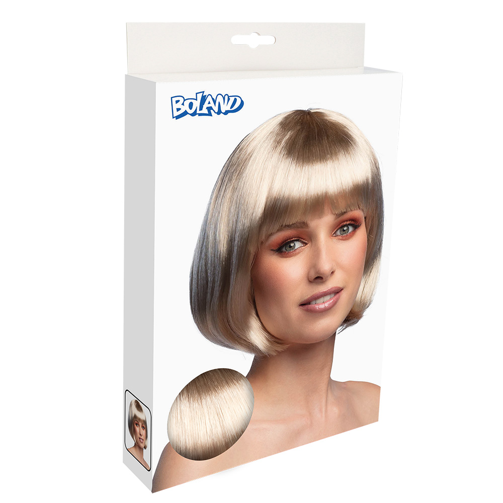 Pruik Cabaret platinumblond