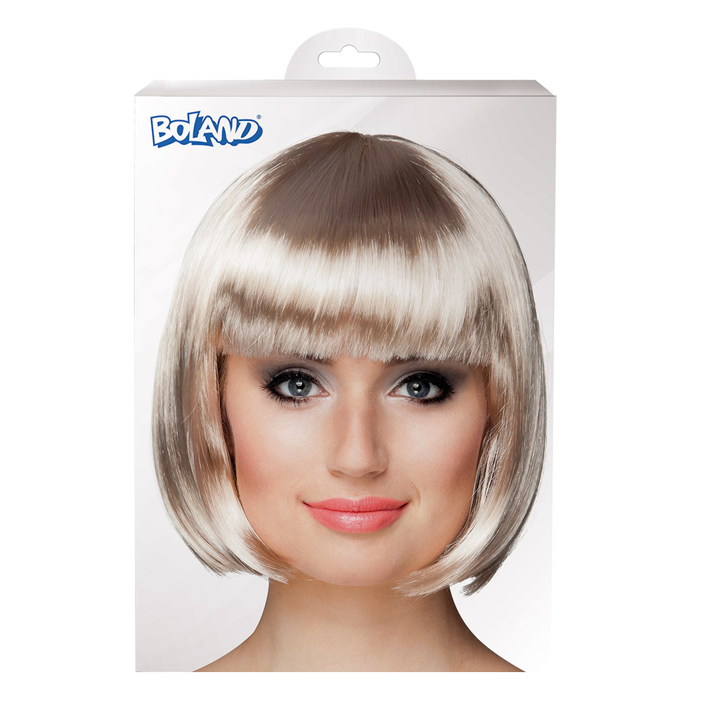 Pruik Cabaret platinumblond