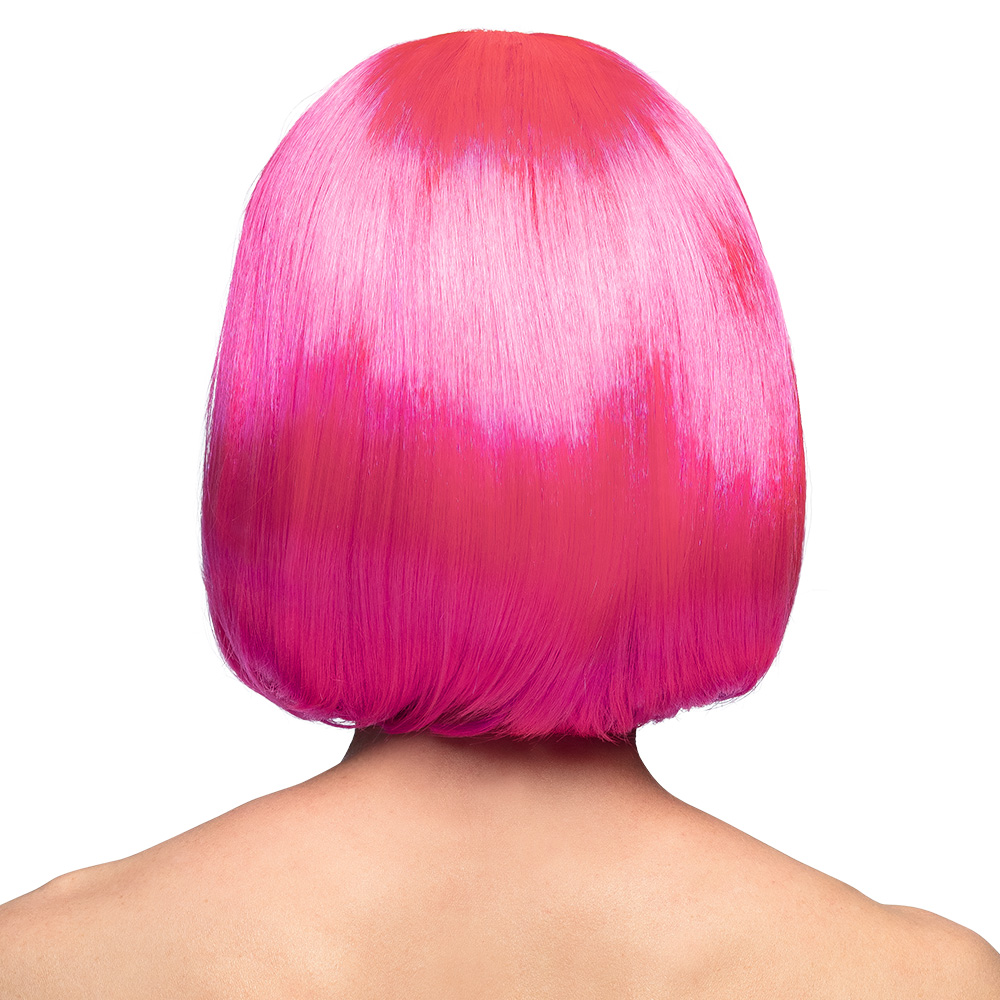 Pruik Cabaret neonroze UV