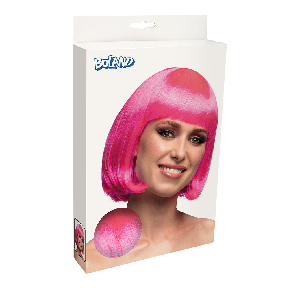 Pruik Cabaret neonroze UV