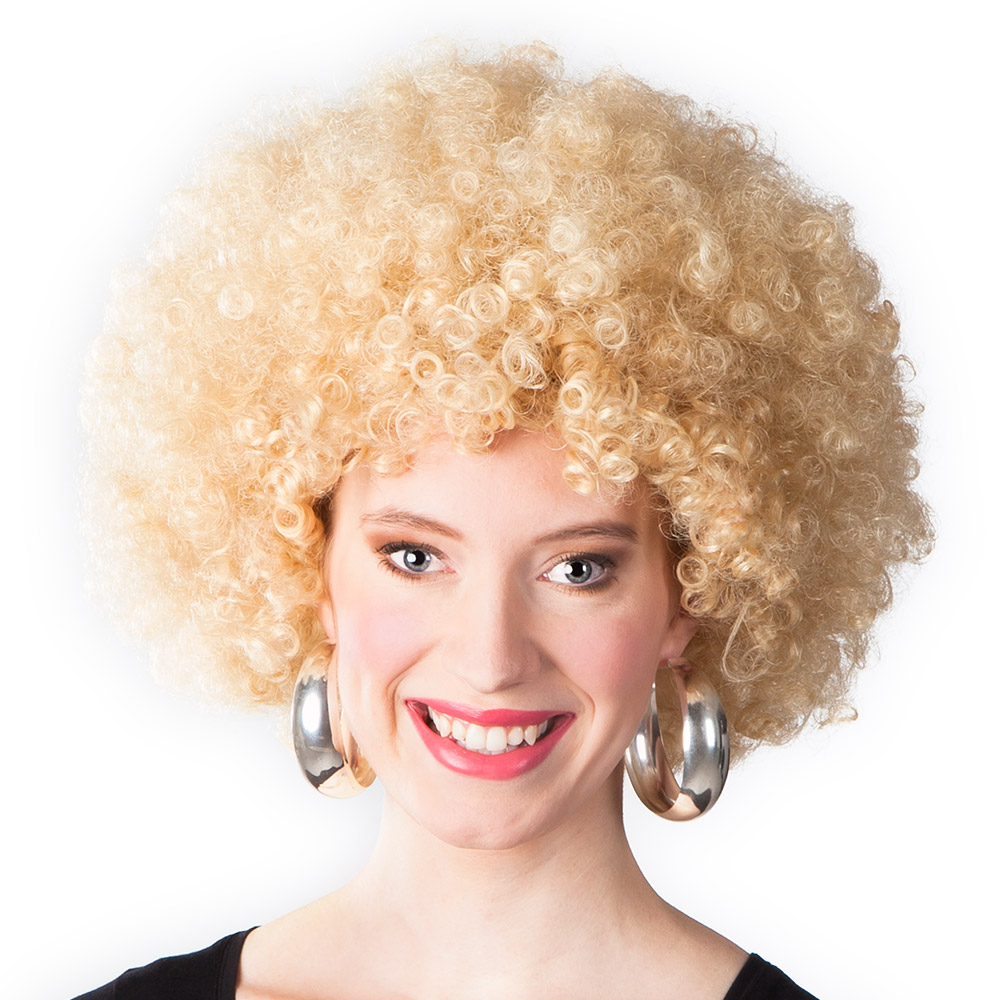 Pruik Groove blond