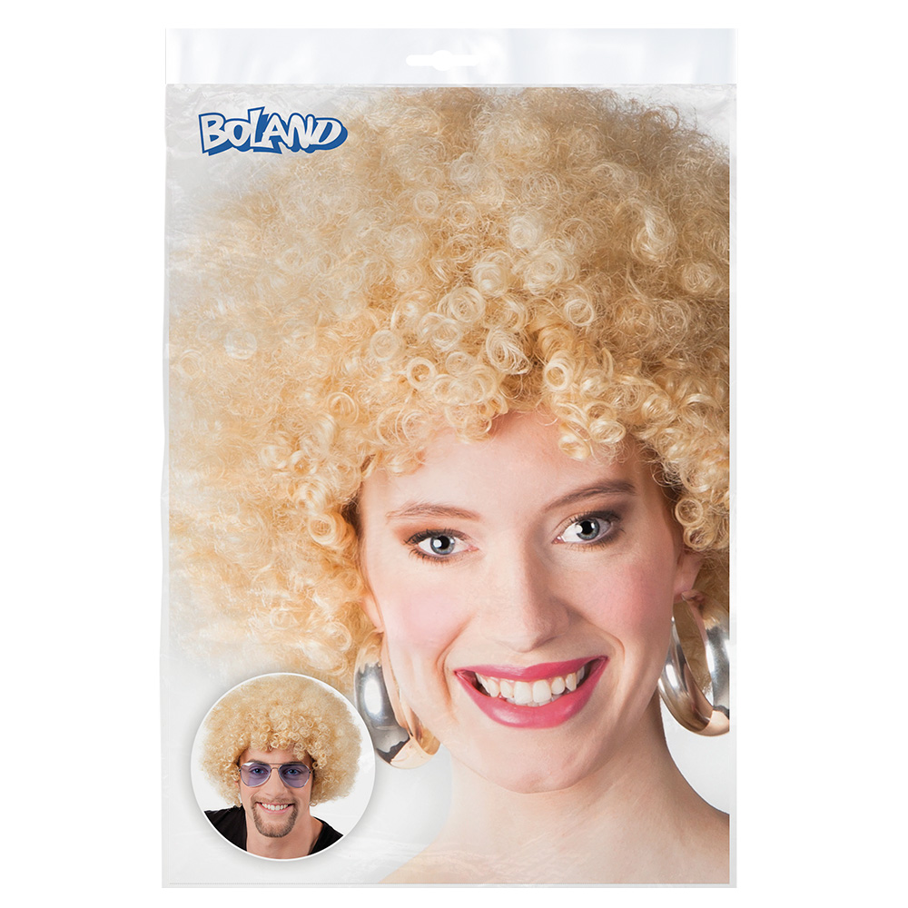 Pruik Groove blond