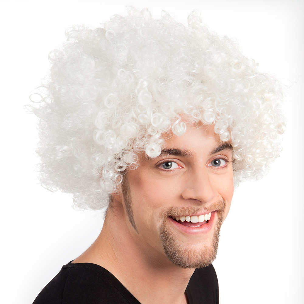 Pruik Groove wit