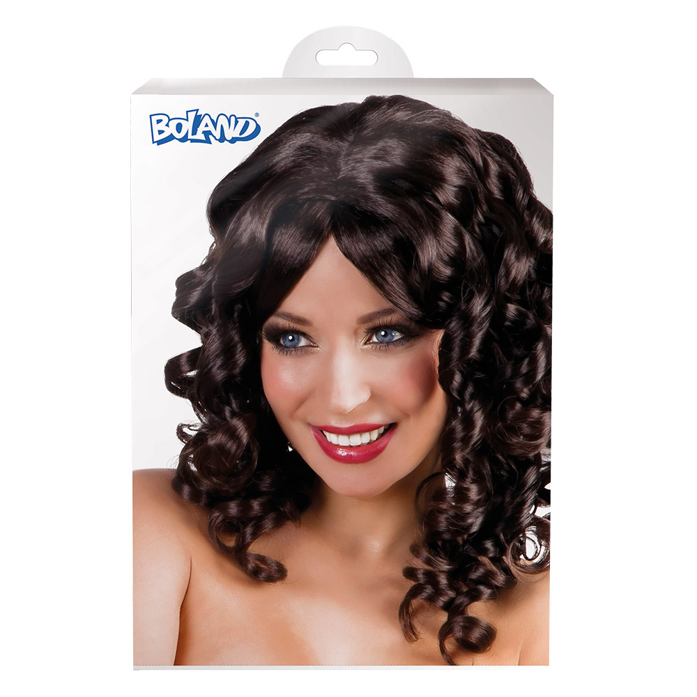 Pruik Cocktail zwart