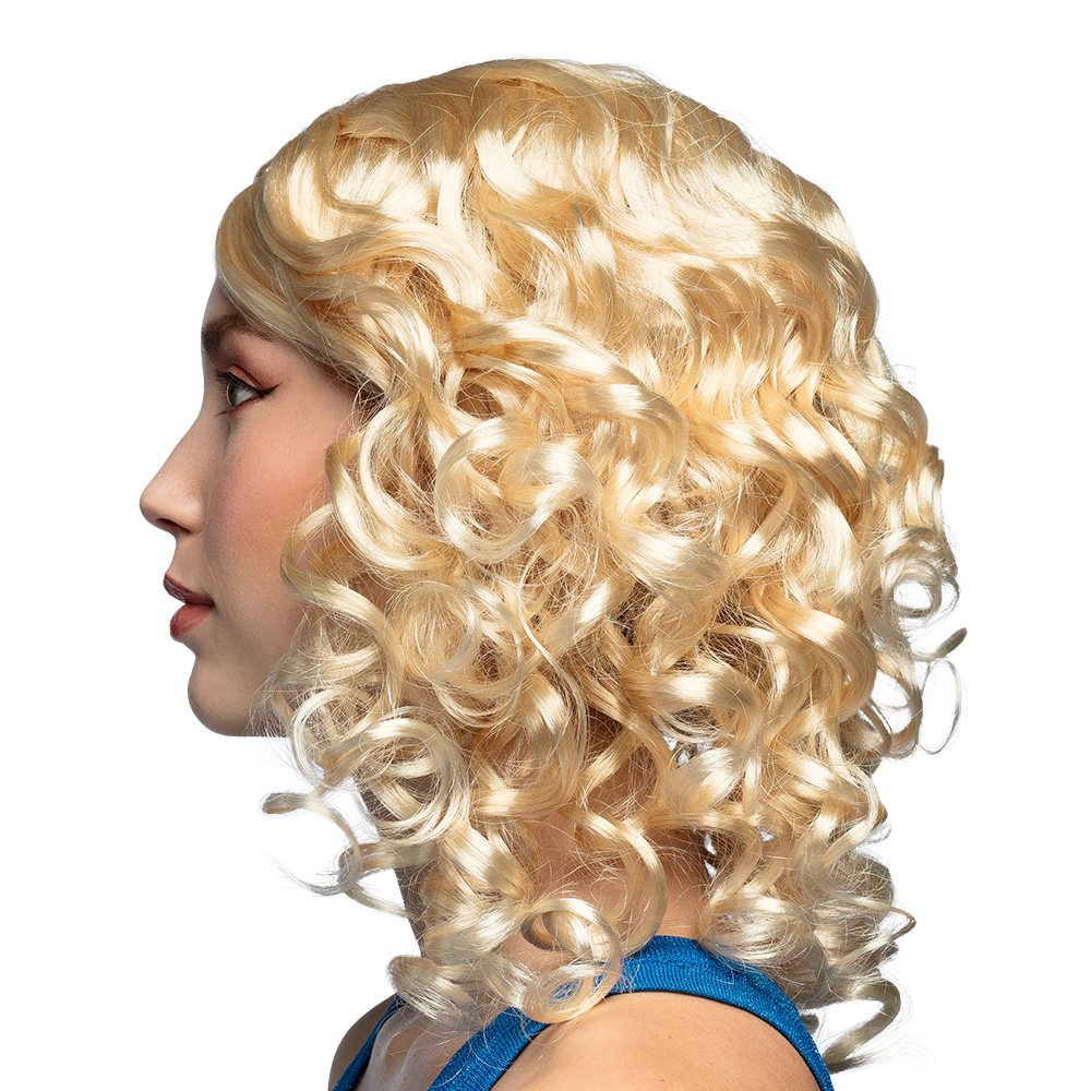 Pruik Cocktail blond