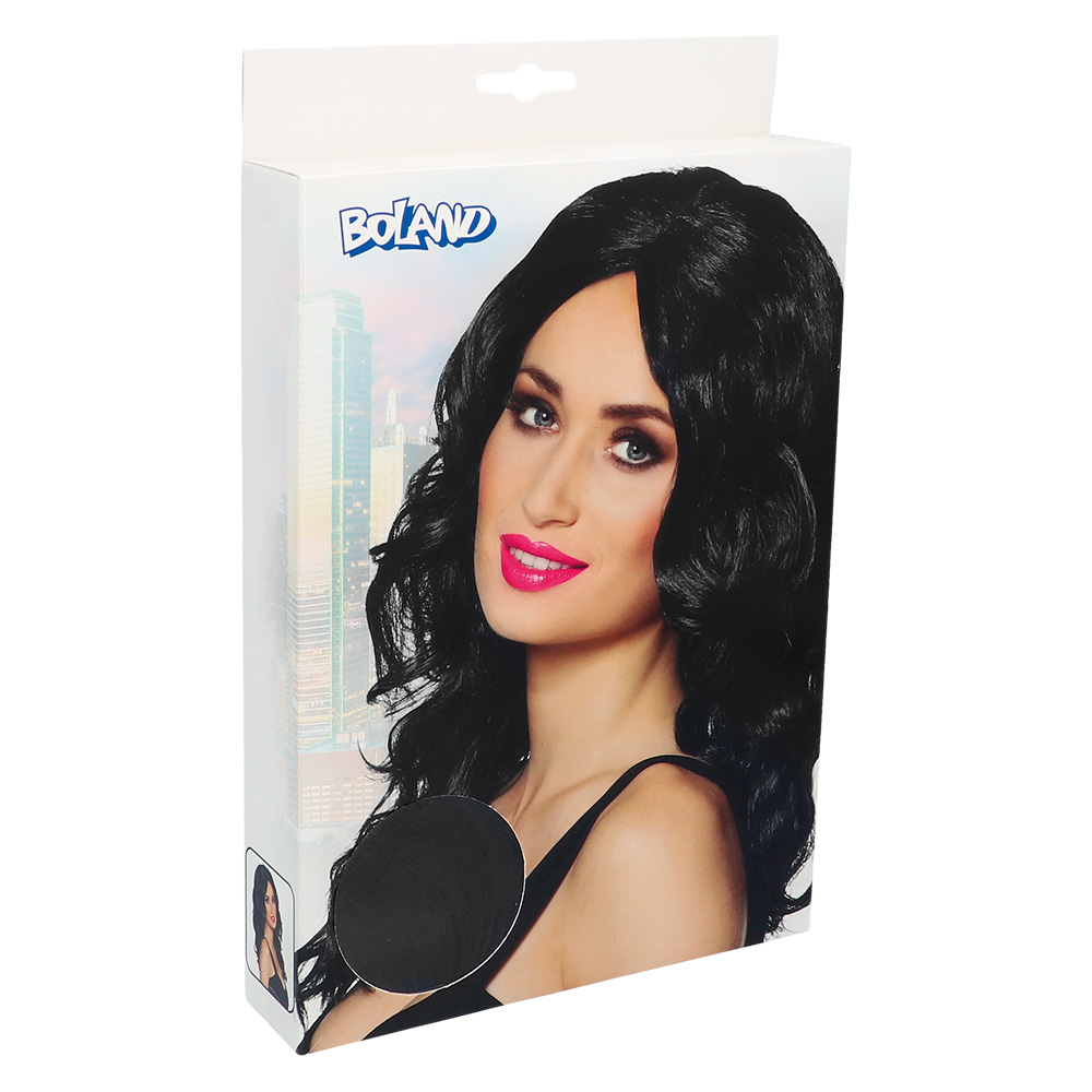 Pruik Celebrity zwart