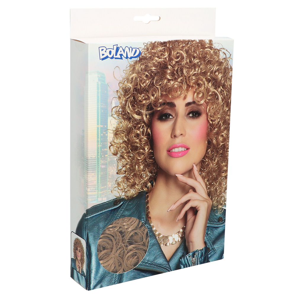 Pruik Club blond