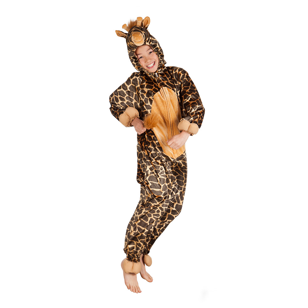 Kinderkostuum Giraffe pluche (max. 1.40 m)
