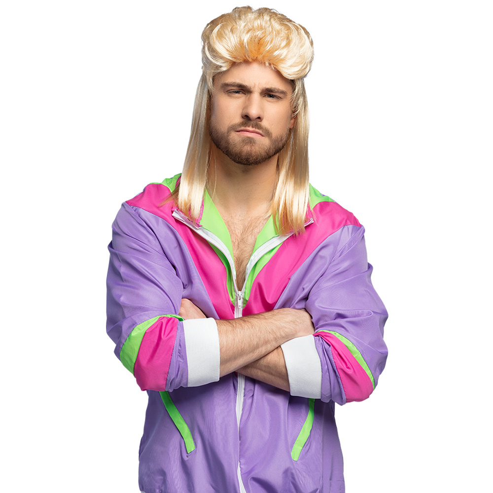 Trainingspak Retro dude paars UV (XL)