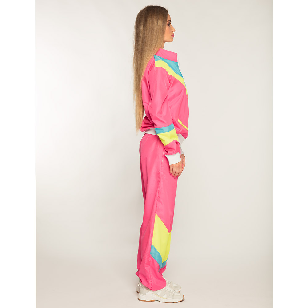 Trainingspak Retro babe neonroze UV (S)