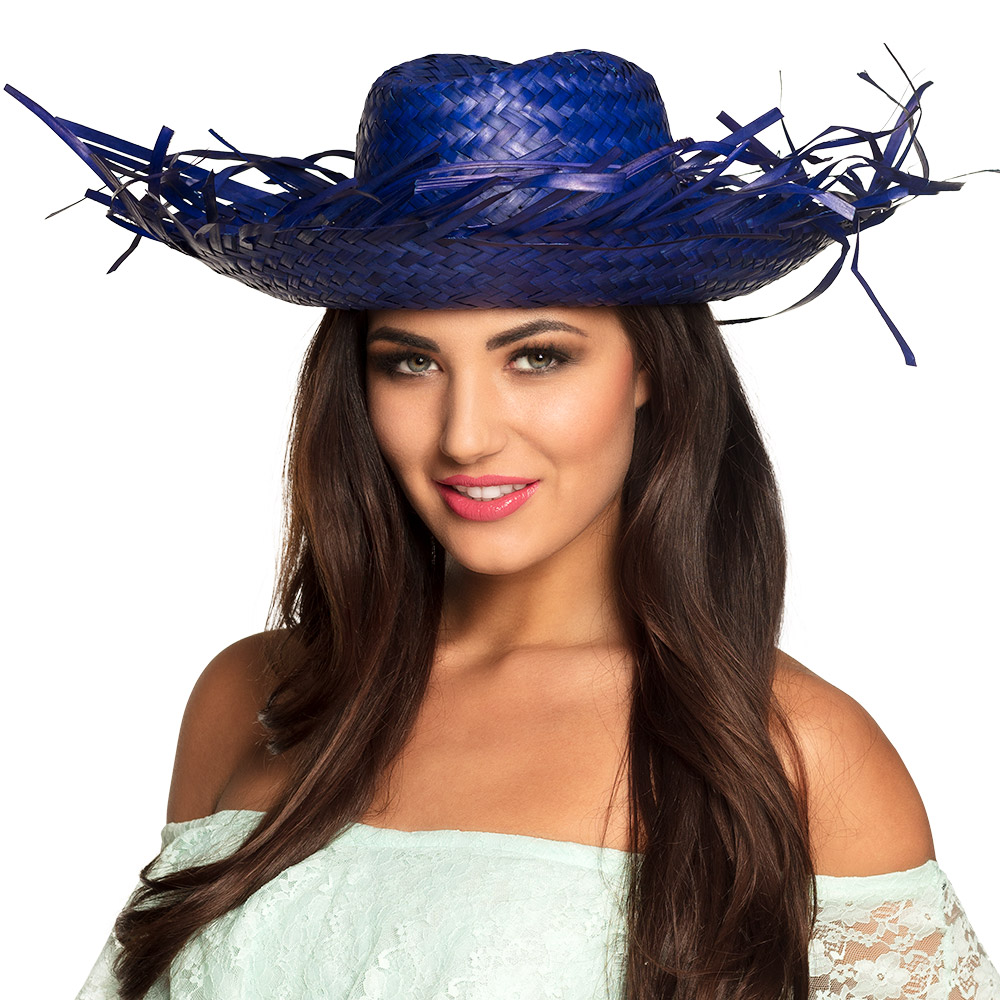 Hoed Carribbean 4 kleuren ass.