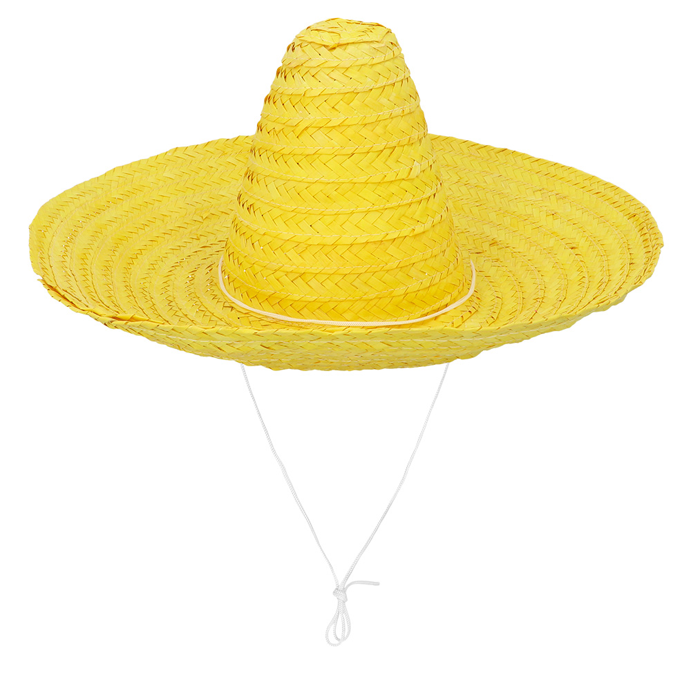Sombrero Puebla geel (Ø 49 cm)