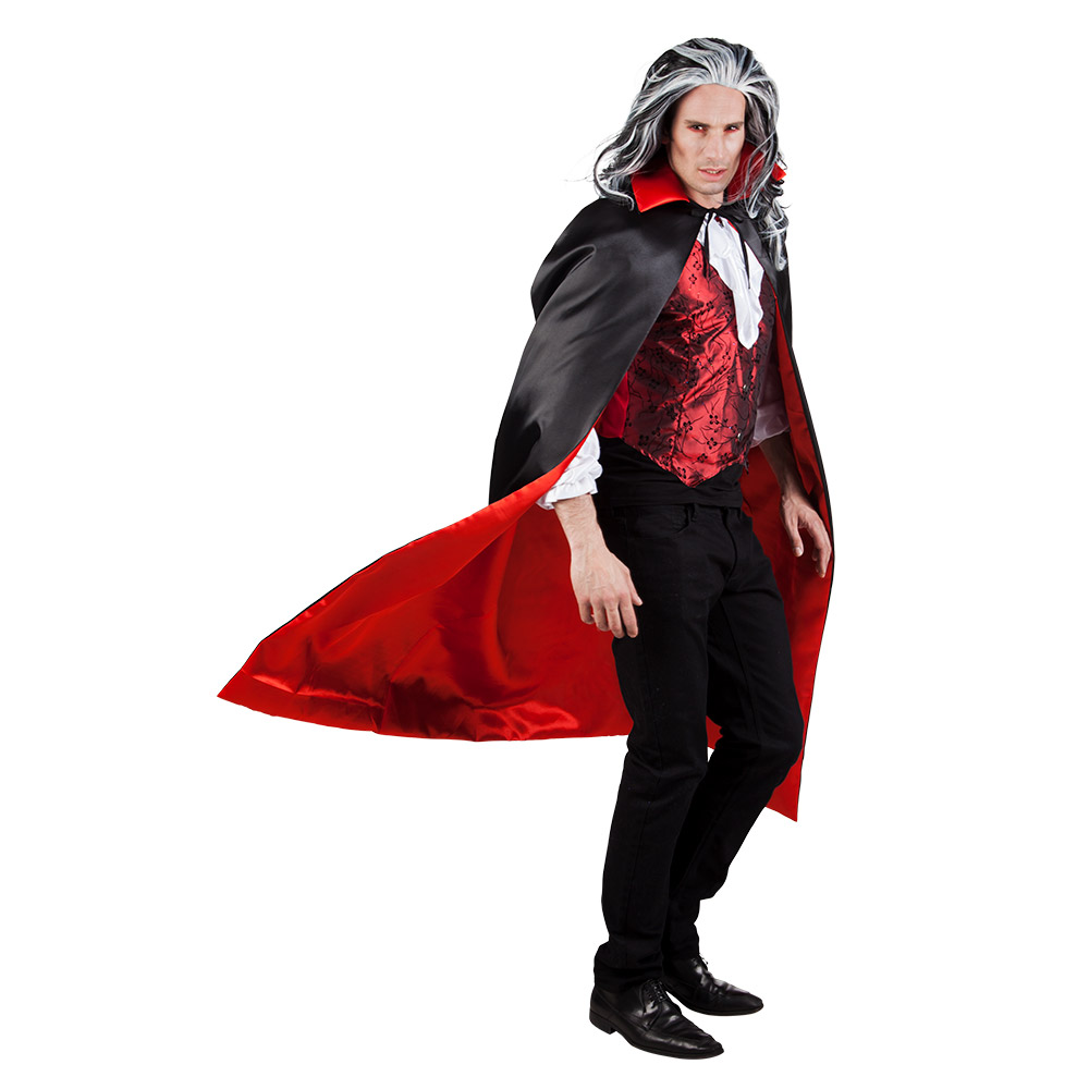 Cape Sundown de luxe zwart/rood omkeerbaar (150 cm)