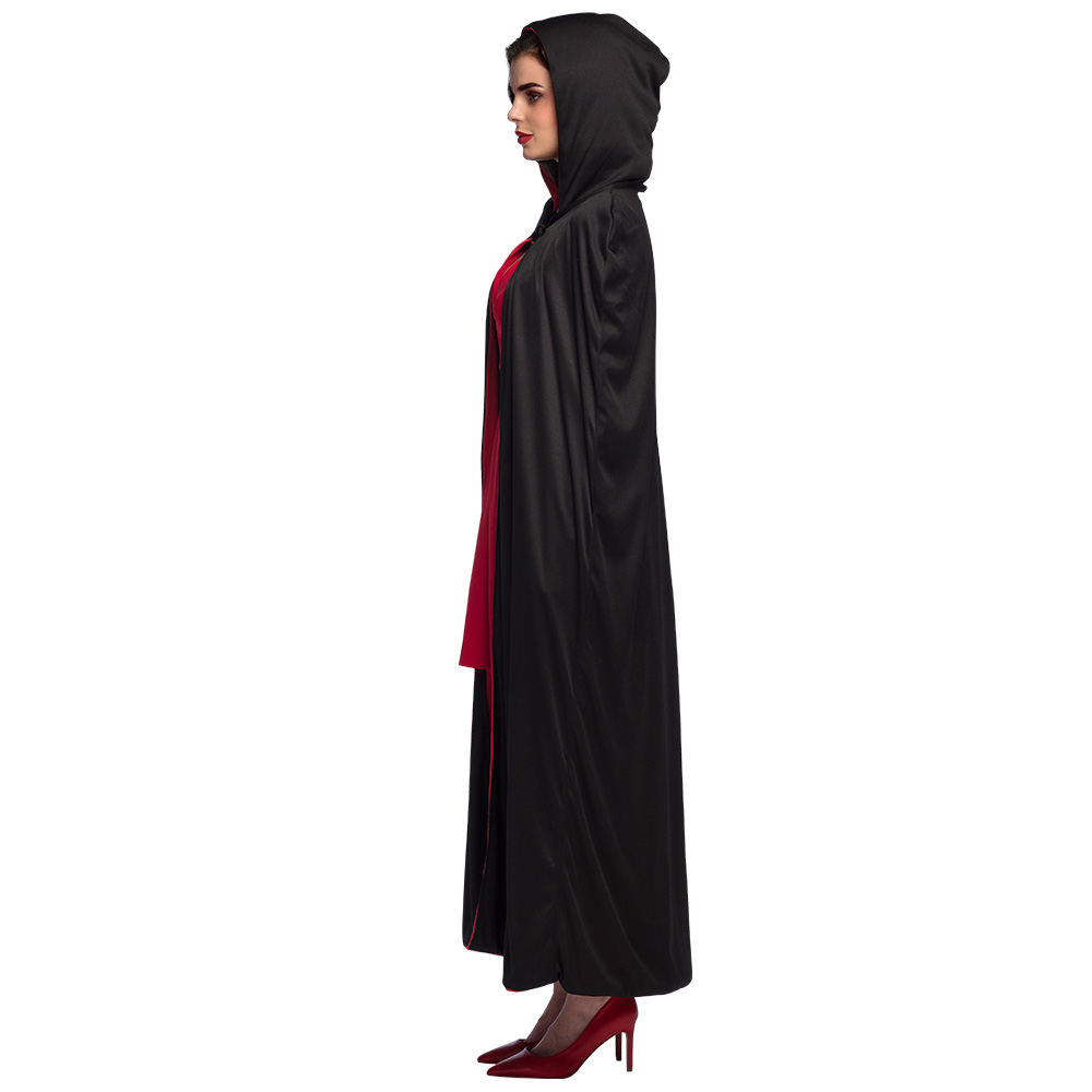 Cape Twilight zwart/rood omkeerbaar (170 cm)
