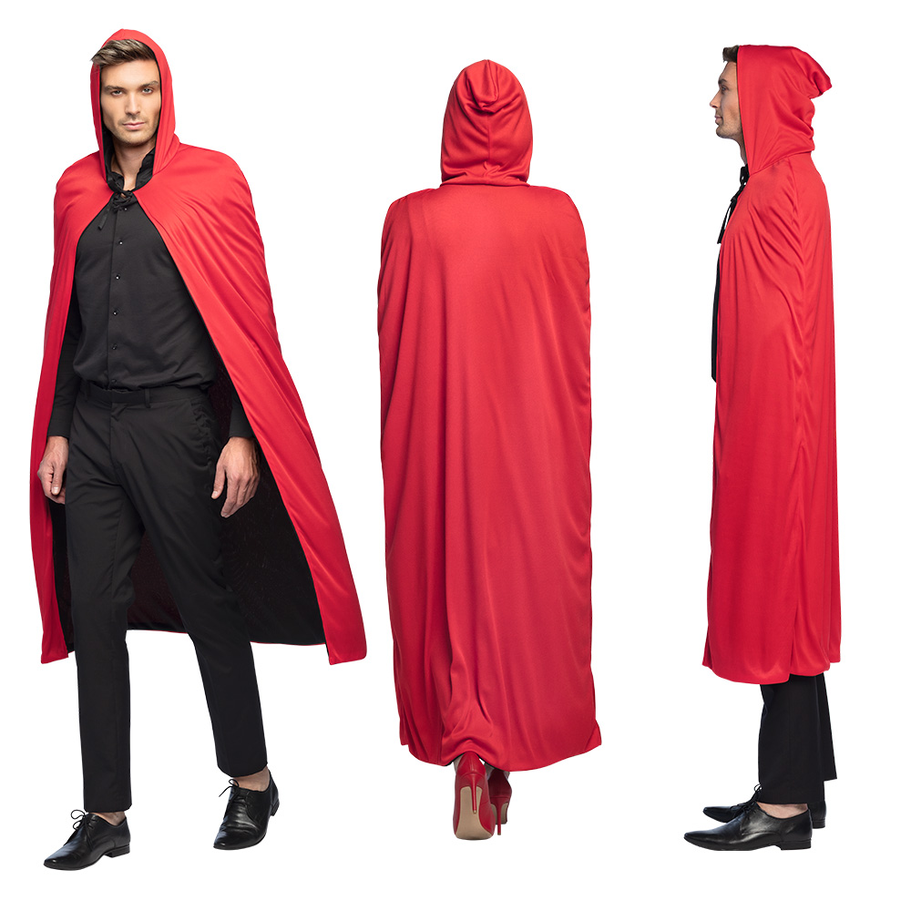 Cape Twilight zwart/rood omkeerbaar (170 cm)