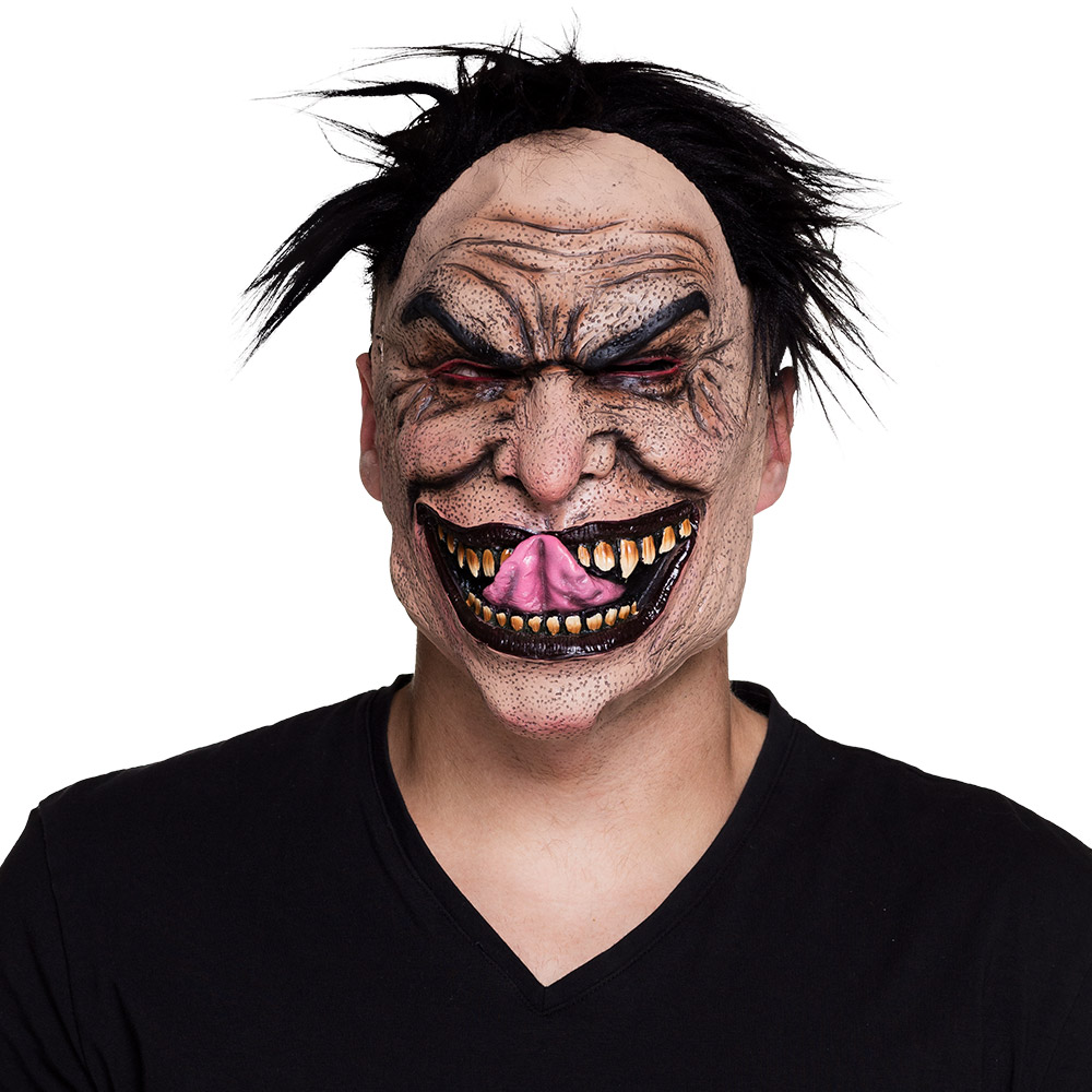 Latex hoofdmasker Halloween 10 ass.