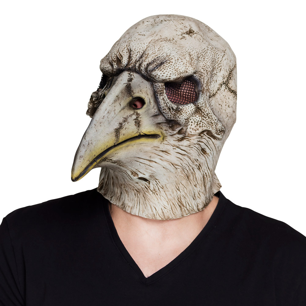 Latex hoofdmasker Halloween 10 ass.