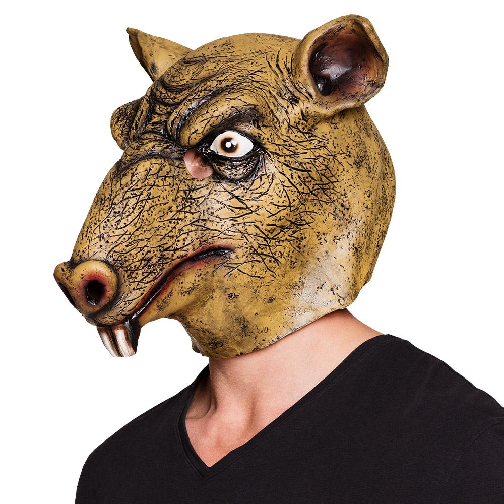 Latex hoofdmasker Halloween 10 ass.
