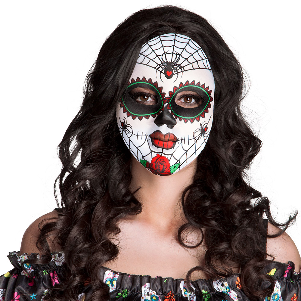 St. Gezichtsmasker Mrs Day of the dead