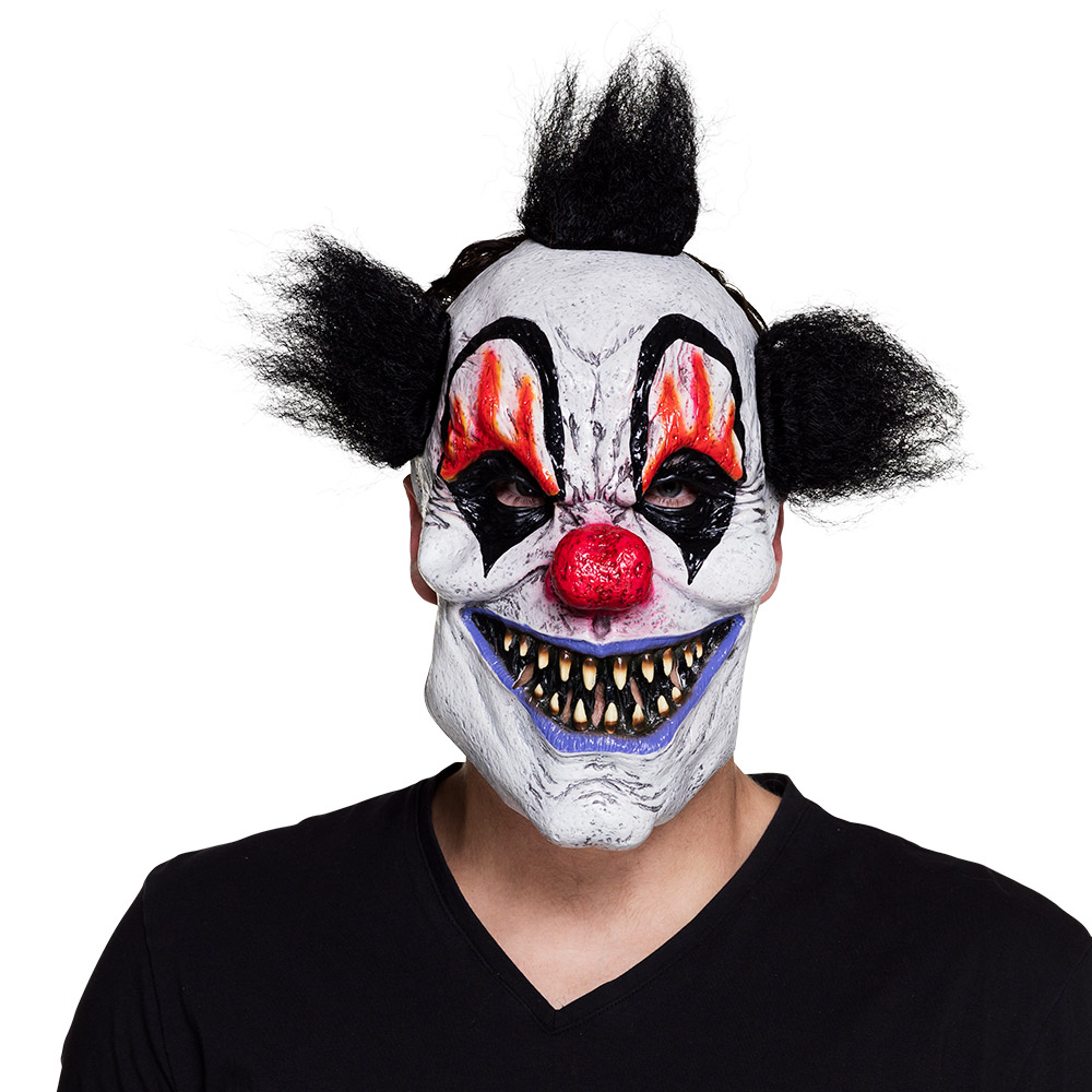 St. Latex gezichtsmasker Scary clown