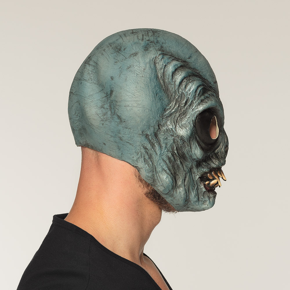 Latex hoofdmasker Alien