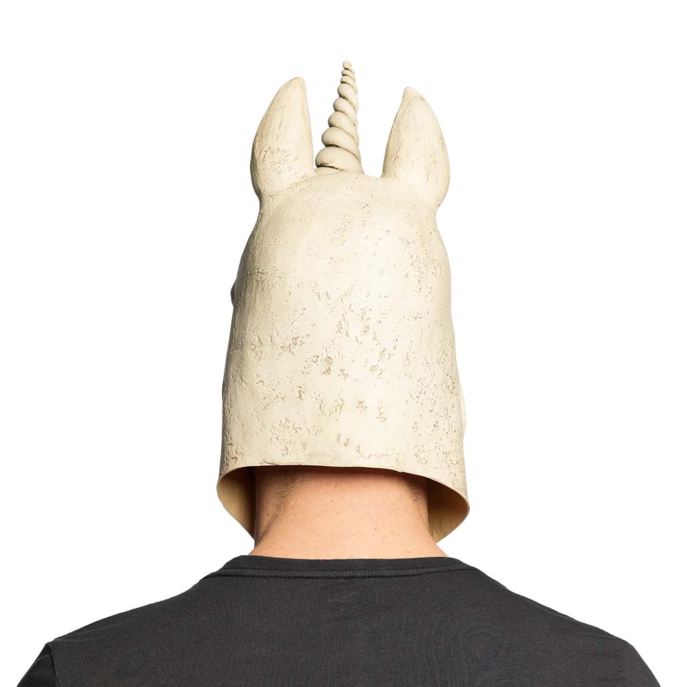 St. Latex hoofdmasker Eenhoorn schedel