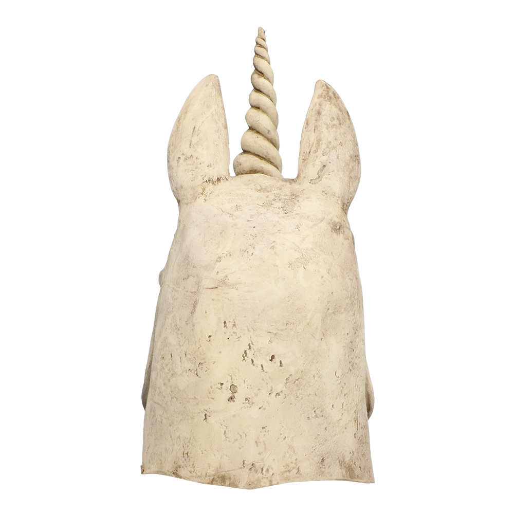 Latex hoofdmasker Eenhoorn schedel