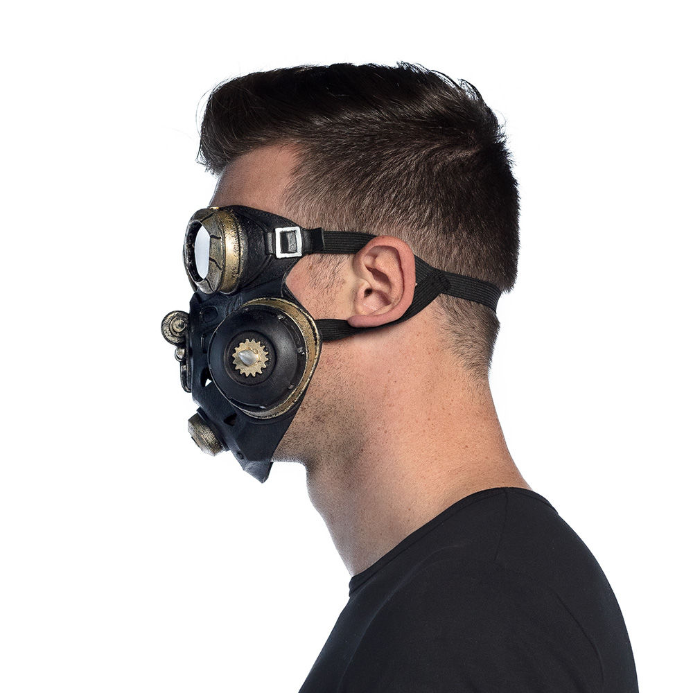 Latex gezichtsmasker Gas master