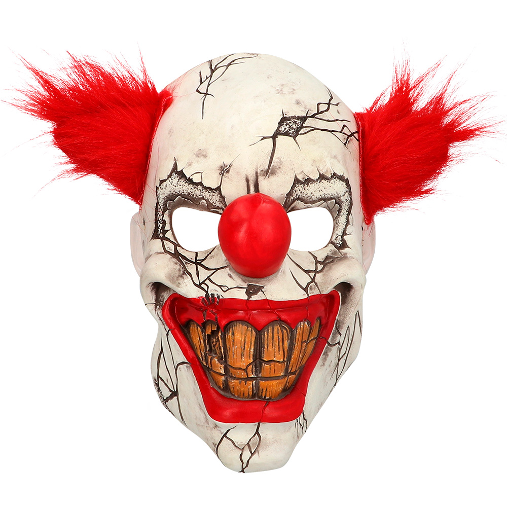 Latex gezichtsmasker Wicked clown