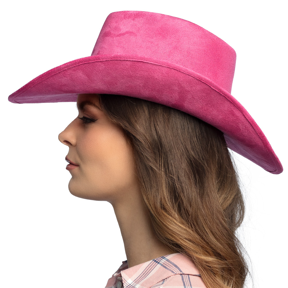 Cowboyhoed Django roze