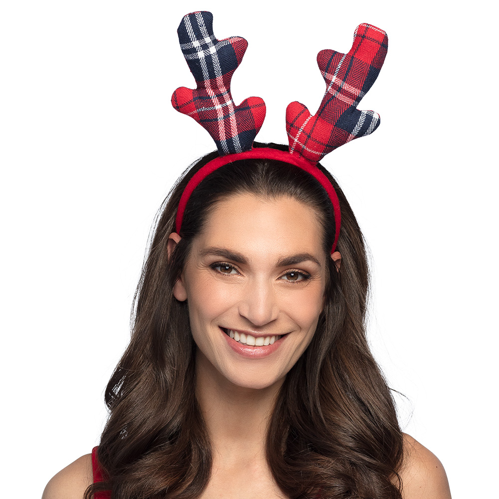 Diadeem Tartan reindeer