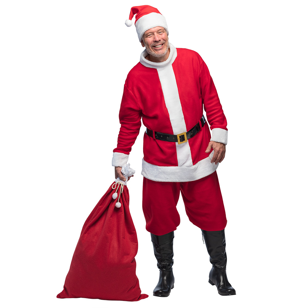 Kerstmanzak (100 x 60 cm)