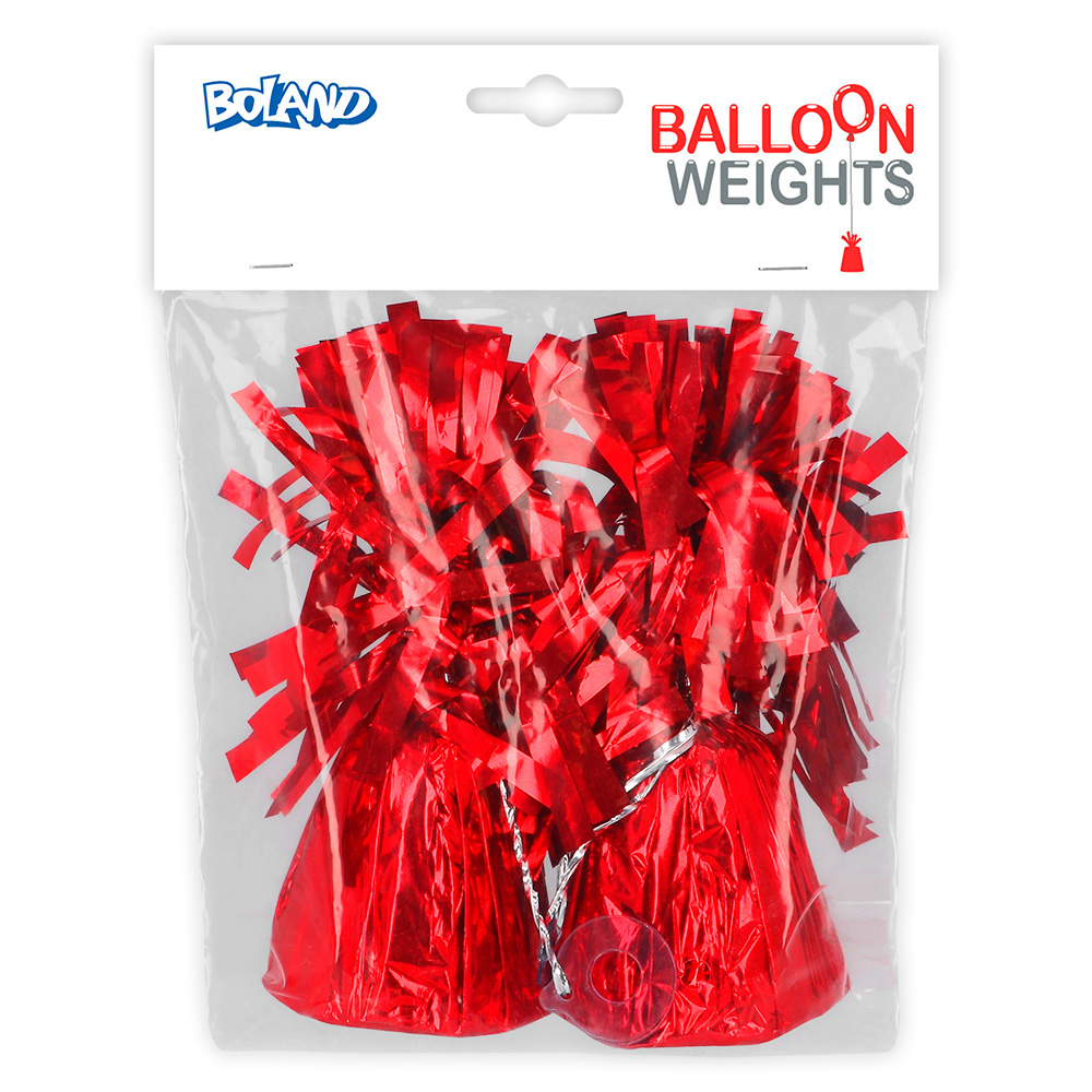 Set 2 Ballongewichten rood (160 - 180 g)