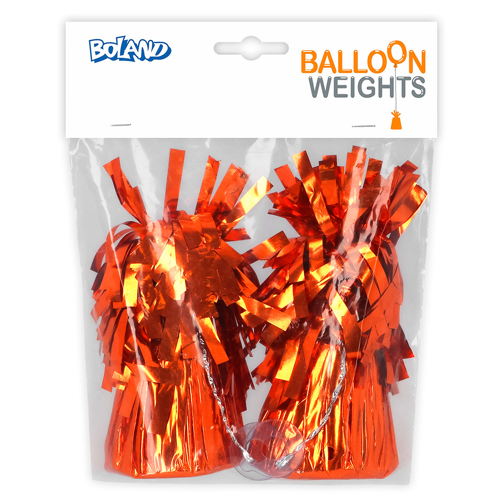 Set 2 ballongewichten oranje (160 - 180 g)