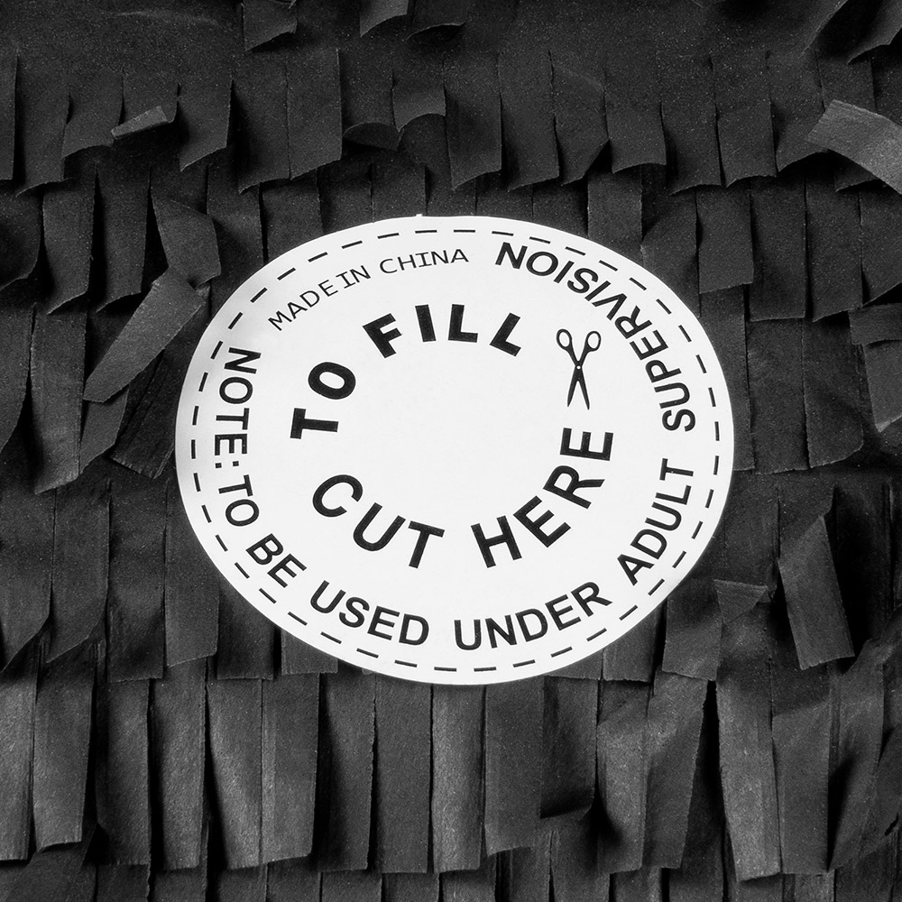 Piñata Ster goud (44 x 44 x 8 cm)