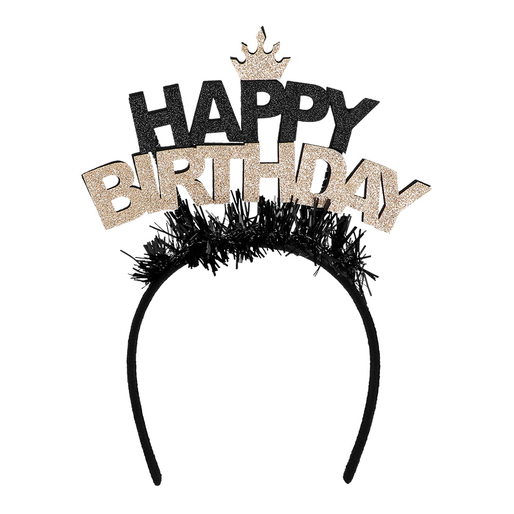 Diadeem 'Happy birthday'