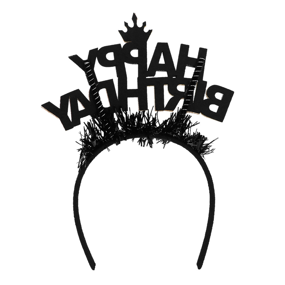 Diadeem 'Happy birthday'