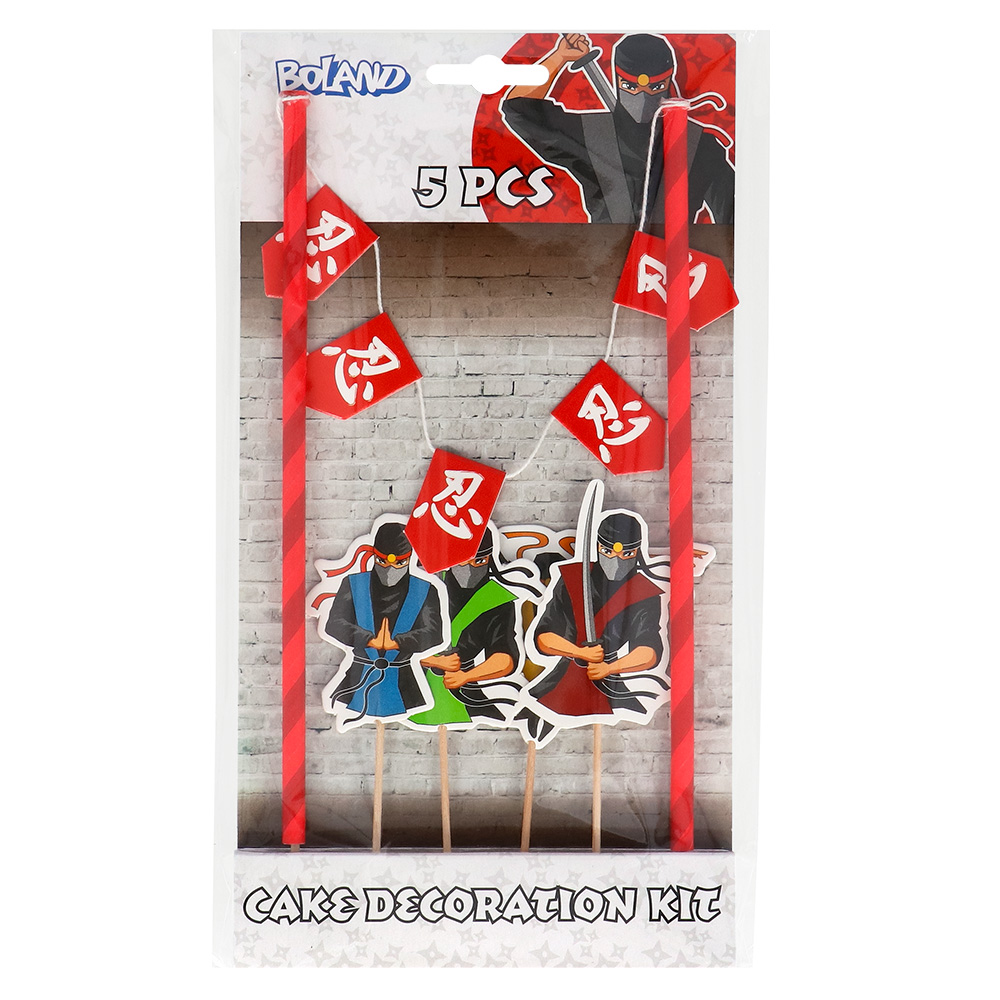 Taartdecoratiekit Ninja