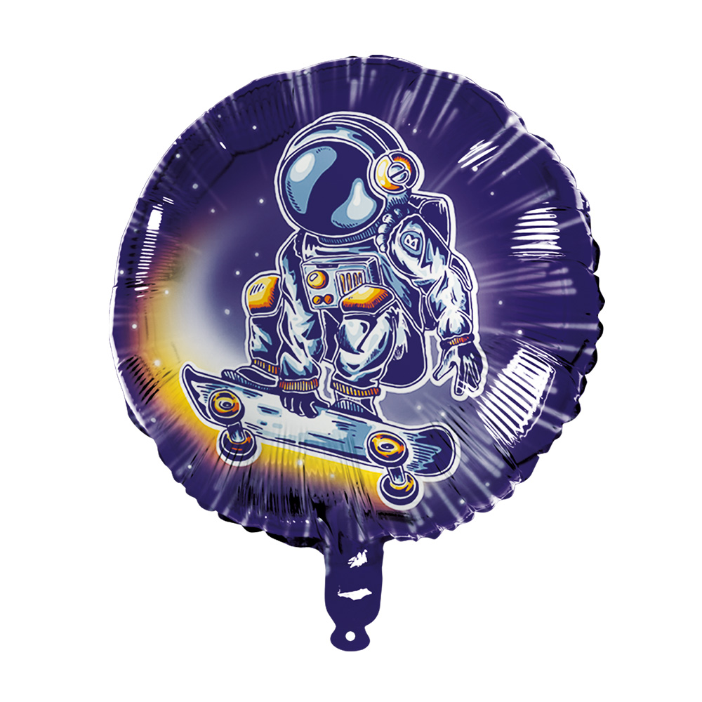 Folieballon Space dubbelzijdig (45 cm)