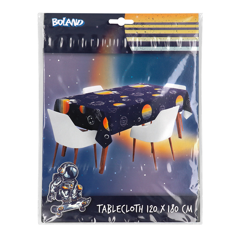 Papieren tafelkleed Space (120 x 180 cm)