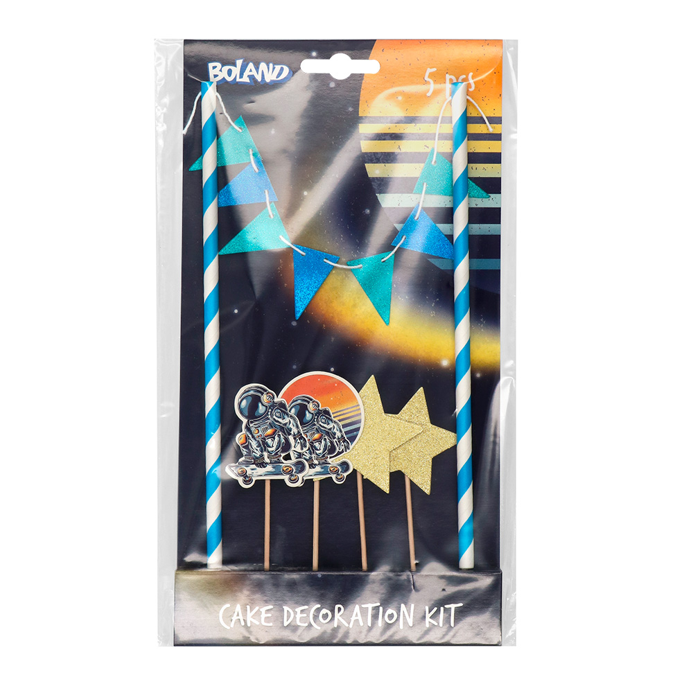 Taartdecoratiekit Space