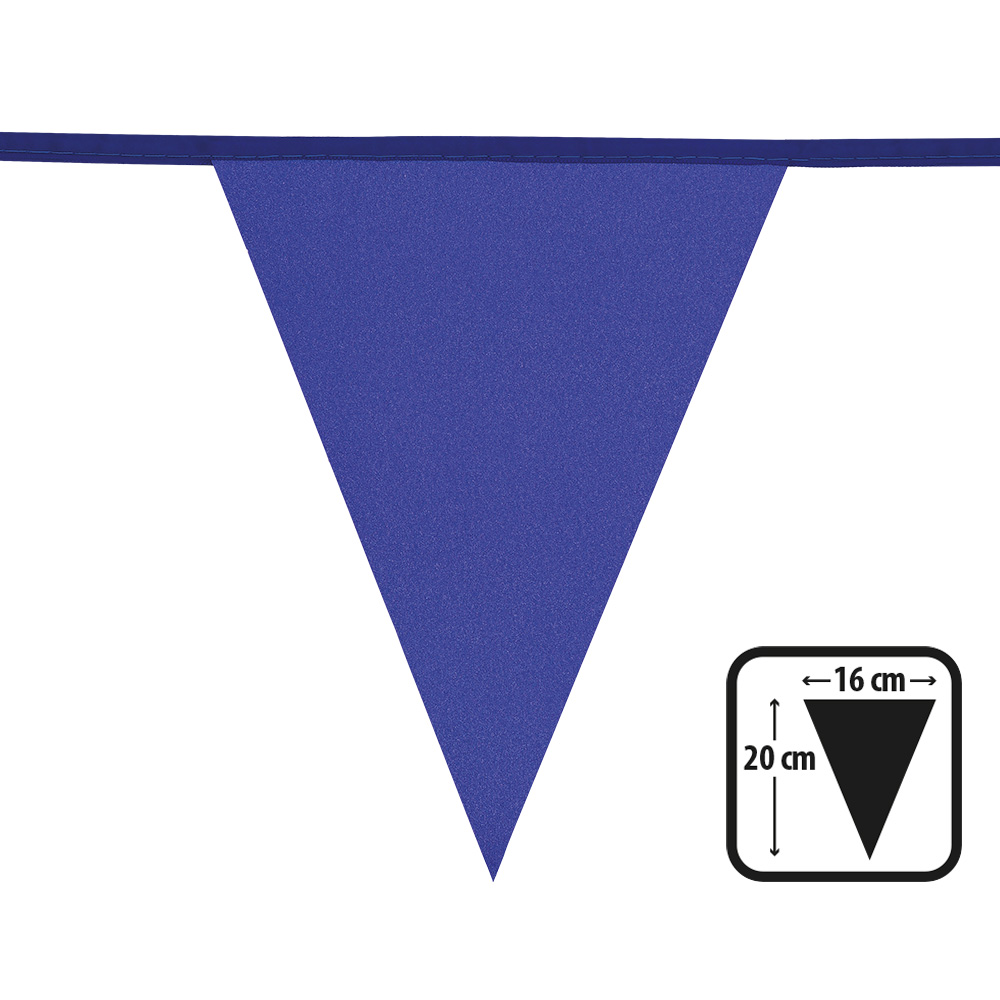 Kartonnen glittervlaggenlijn Space (20 x 16 cm)(6 m)